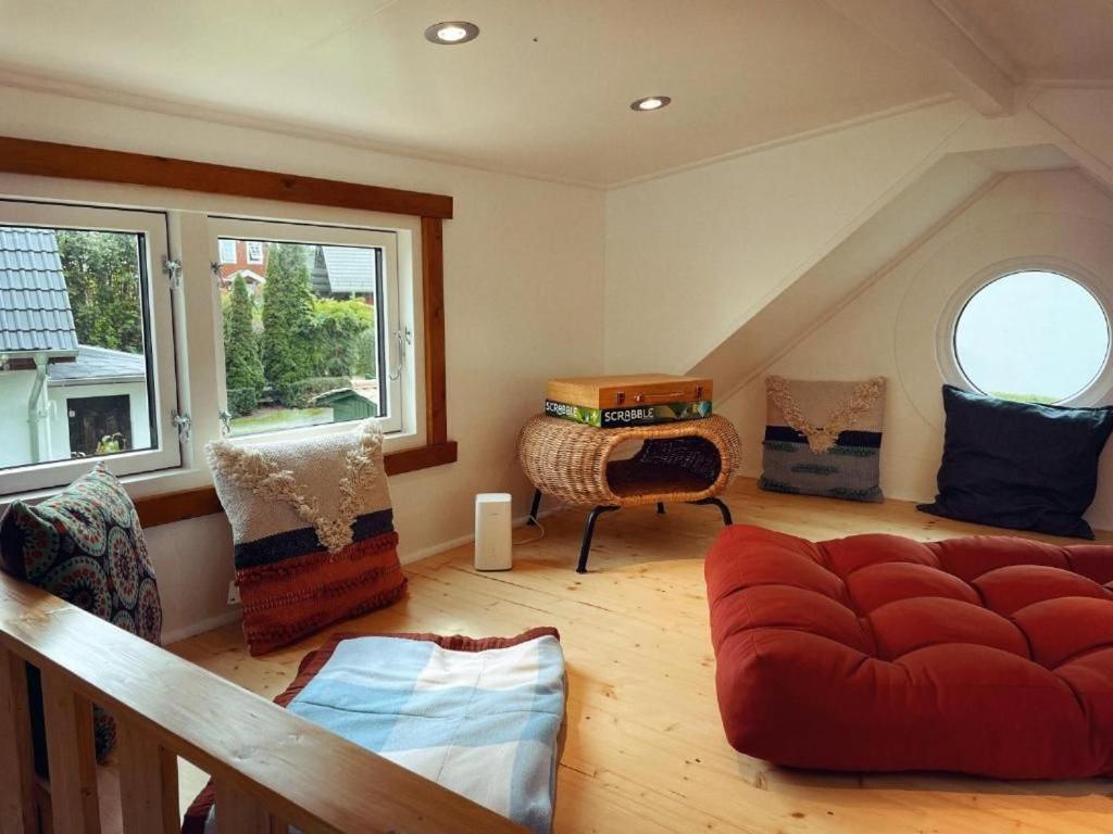 Tiny House Fleesensee Mit Eigenem Garten Und Nur Wenige Meter Vom Seeufer Göhren-Lebbin Exterior foto